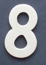Wooden Number 8