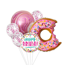 Sweet pink balloon bouquet