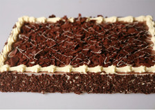 Bavarian Chocolate Cake Half Slab Bavarian Chocolate Cake Half Slab