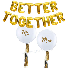 Better Together Wedding Balloon Bouquet