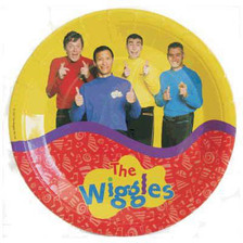 WIGGLES PARTY PLATES pack 8