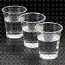 300ml Clear Plastic cup x 25
