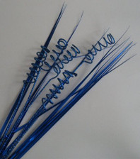 DEC.SPRAY BLUE CURLS P1