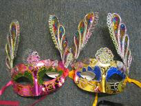 MASKS GLAMOUR MIXED COLOURS