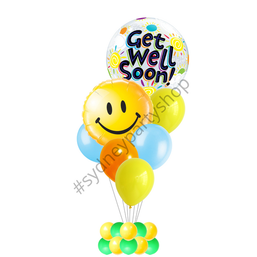 Get well soon marquee balloon