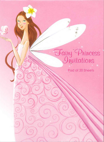 PARTY INVITES FAIRY PRINCESS 20 SHEETS