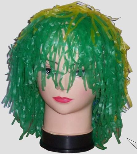 AUSSIE WIG GREEN AND GOLD Sydney Party Shop - Main Image