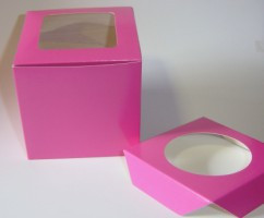PEEK A BOO SINGLE SERVE CUPCAKE BOX