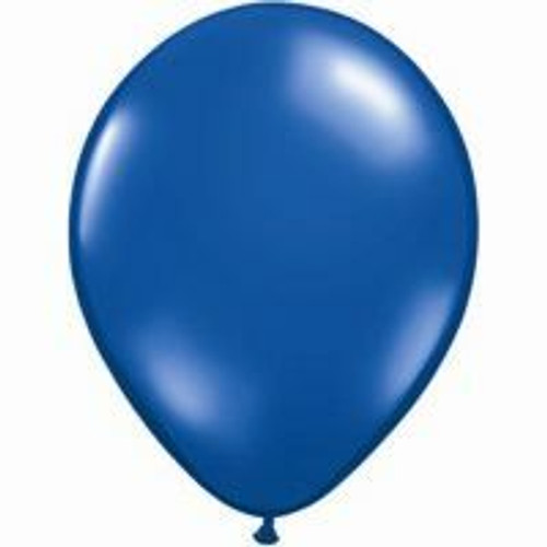 12cm Jewel Sapphire Blue Latex Balloon