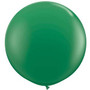 Large Standard Green Balloon 90cm Latex