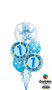 Baby Boy Balloon Bouquet Teddy Bear