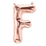 Rose Gold Letter F Megaloon Balloon