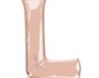 Rose Gold Letter L Megaloon Balloon