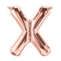 Rose Gold Letter X Megaloon Balloon