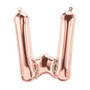 Rose Gold Letter W Megaloon Balloon