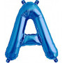 Blue Letter A Megaloon Balloon