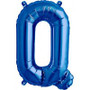 Blue Letter Q Megaloon Balloon