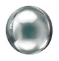 Silver Orb Balloon 16"