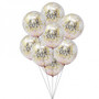 12 Confetti Balloons Bouquet
