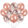 Confetti Balloons Bouquet 10 pcs