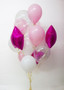 Special Hot Pink Mom's balloon bouquet