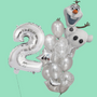 Olaf Balloon bouquet combo