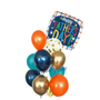 Father's day checkered foils balloon bouquet