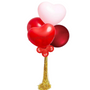 Huge Hearts and Orbz gift balloon bouquet