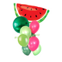 Watermelon balloon bouquet