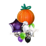 Pumpkin sculpture balloon bouquet