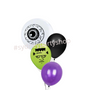 Frankenstein and eyeball balloon bouquet