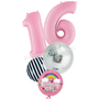 Birthday Chic pink balloon bouquet