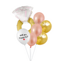 Will you marry me balloon bouquet