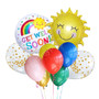 Be well, Sunshine Balloon bouquet