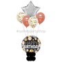 Sparkling Birthday marquee balloon