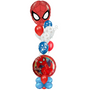 Spiderman birthday marquee balloon 