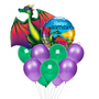 Dinosaur birthday balloon bouquet