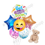 Get Well Soon Baby Balloon Bouquet