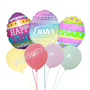 Happy Easter Colourful Egg Hunt Balloon Bouquet 