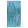 Fringe Door Curtain 1m x 2m (3.25' x 6.5') Baby Blue