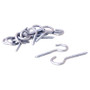 Bag Of Round Screw Hooks Galvanised Iron