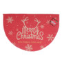 Christmas Semi-circle Door Mat