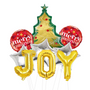 Merry Christmas with JOY Balloon Bouquet