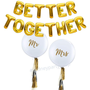 Better Together Wedding Balloon Bouquet