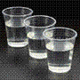 285ml Clear Plastic cup x 50