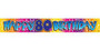 BANNER HAPPY 80TH BIRTHDAY