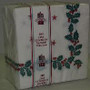 2PLY LUNCH NAPKIN  CHRISTMAS HOLLY 100