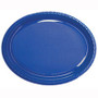 Plate Oval Heavy Duty Royal Blue Pack of 25