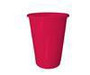 CUP RED 285ml P25