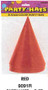 PARTY HATS RED PK 8